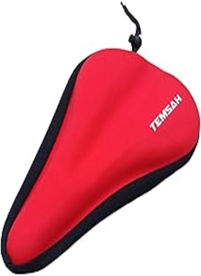 Generic Bicycle Seat Cover for Mountain Bike, Water Resistant Pad (red) 