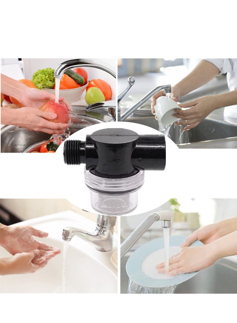 SYOSI 2 Pcs Twist-On Pipe Water Pump Strainer, RV Water Pump Filter Compatible With Shurflo Or Wfco,1/2 Inch Npsm Inlet/Outlet With 80 Mesh Stainless Steel Filter Screen For RV Marine Replacement - Image 5