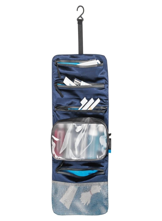 COCOON - Premium - Minimalist Hanging Toiletry Kit - Laminated Silk - Night Sky - Image 1