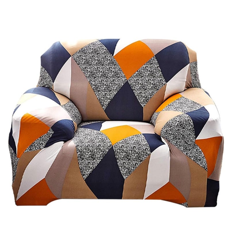 B BESTILO Universal Sofa Cover Big Elasticity Cover for Couch Flexible Stretch Sofa Cover220 GSM 5 Seater Multicolor - Image 4
