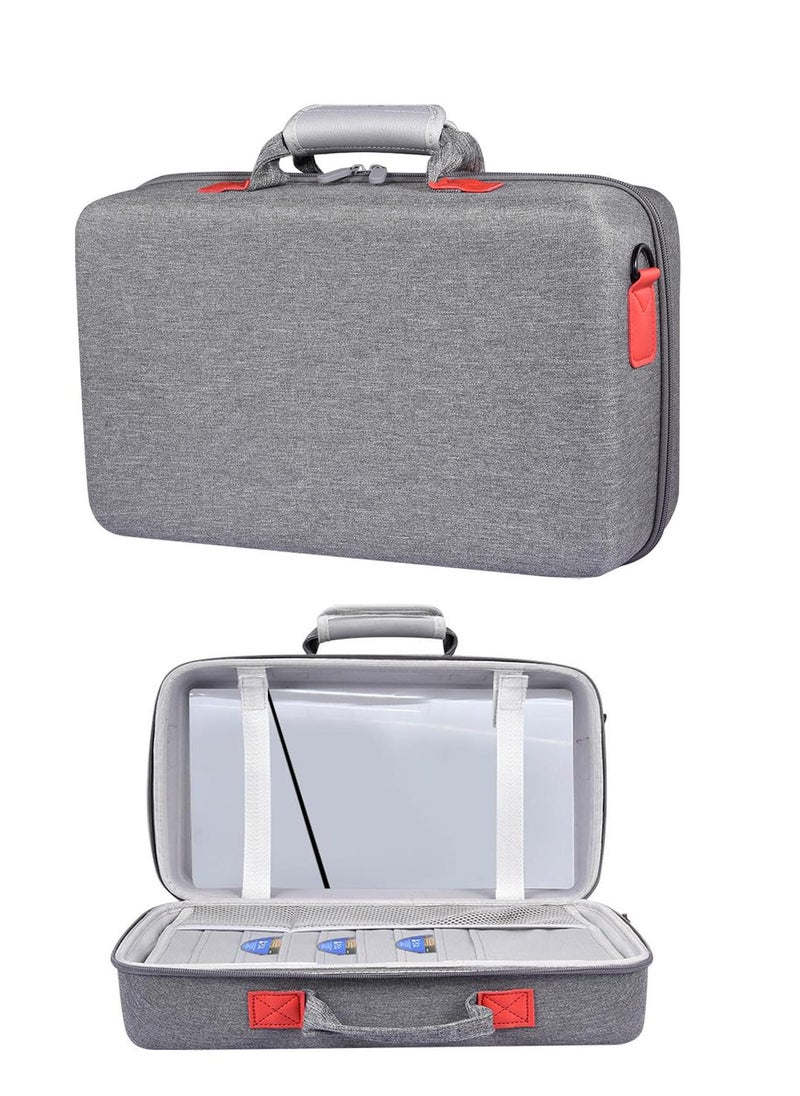 LBMT - Hard Travel Carrying Case for PS5 Slim, Shockproof Storage Bag Compatible with PS5 Slim Controllers/Disk Digital Edition/Cords and Other Accessories - Image 1