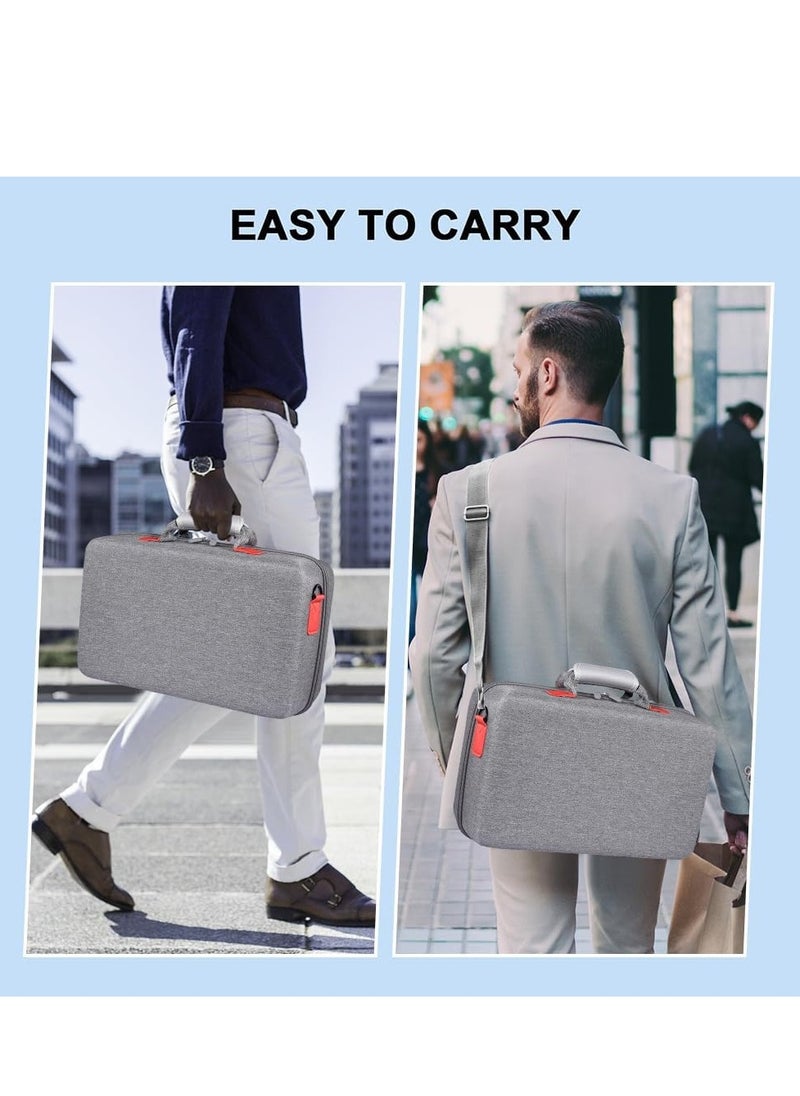 LBMT - Hard Travel Carrying Case for PS5 Slim, Shockproof Storage Bag Compatible with PS5 Slim Controllers/Disk Digital Edition/Cords and Other Accessories - Image 1