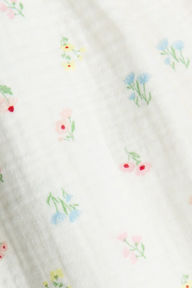 H&M Cotton muslin trousers