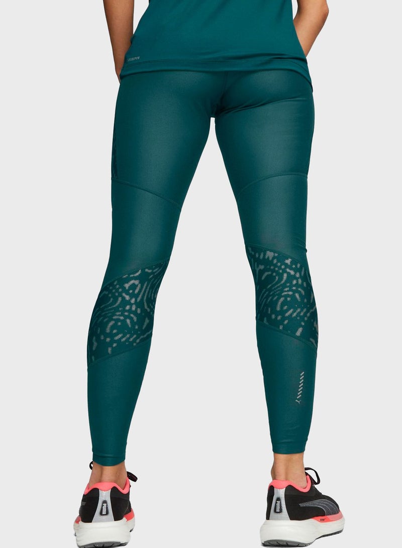PUMA Ultraform Run Aop Brushed High Waist Tights  - Image 2