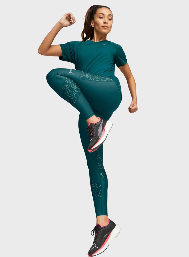 PUMA Ultraform Run Aop Brushed High Waist Tights  - Image 5