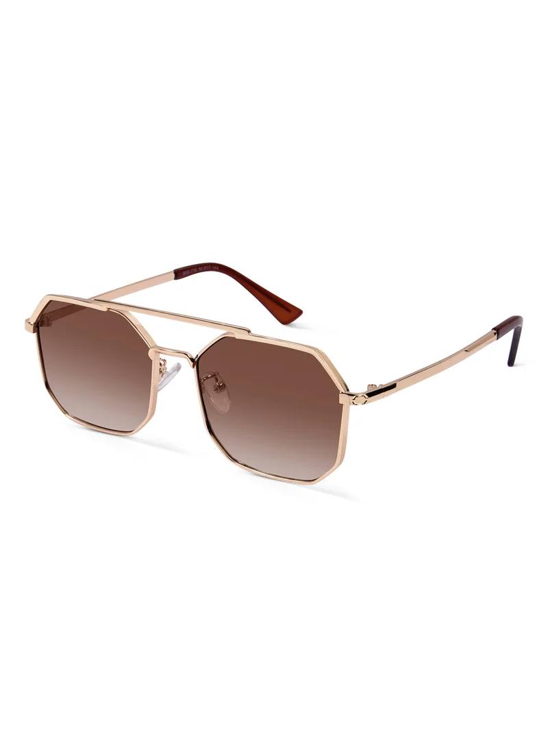 Woggles UV- Protected hexagonal sunglasses
