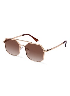 Woggles Mocha mood hexagonal sunglasses  - Image 1