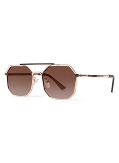 Woggles Mocha mood hexagonal sunglasses  - Image 4