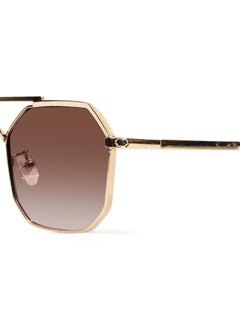 Woggles Mocha mood hexagonal sunglasses  - Image 3
