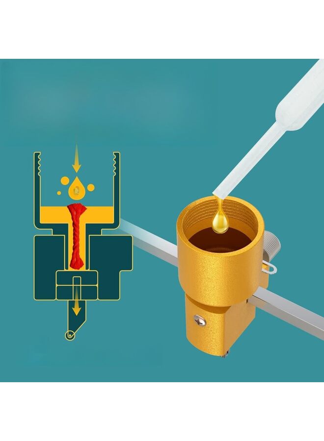 THE WHITE SHOP 2PCS-Heavy Duty Circular Glass Cutter with Round Knob Handle and Suction Cup Adjustable Diamond Glass Cutter Tool - Image 5