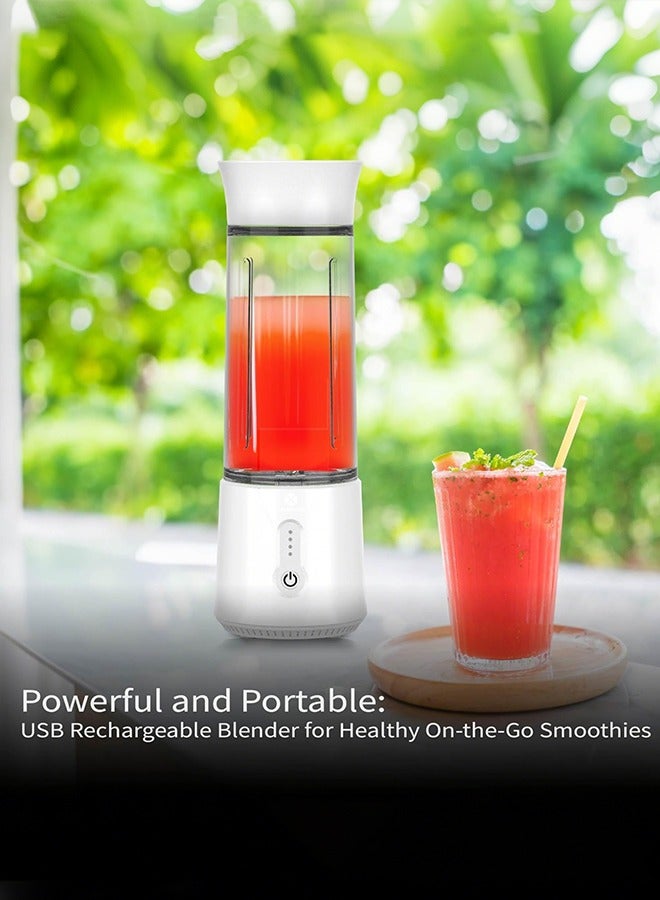 أبيكس خلاط محمول، خلاط شخصي هز وانزلاق، خلاط صغير قابل لإعادة الشحن،، مع غطاء سفر للمنزل/المطبخ/صالة الألعاب الرياضية ,الأبحاث المتعلقة ب محمول عصارة الفاكهة خلاط - Image 2