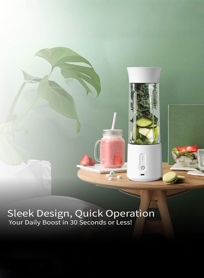 أبيكس خلاط محمول، خلاط شخصي هز وانزلاق، خلاط صغير قابل لإعادة الشحن،، مع غطاء سفر للمنزل/المطبخ/صالة الألعاب الرياضية ,الأبحاث المتعلقة ب محمول عصارة الفاكهة خلاط - Image 3
