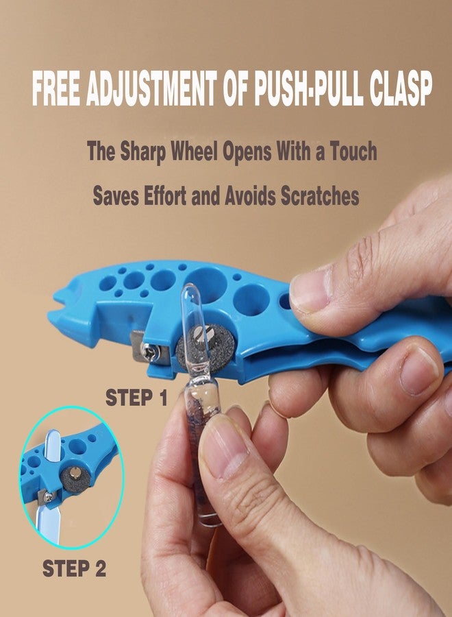 NCGDPZY Versatile Ampoule Bottle Cutter with Finger Safe Design - Easy-to-Use Vial Opener for Nurses, Pharmacists, and Doctors, Reliable Construction for Home & Professional Use (Blue) - Image 5