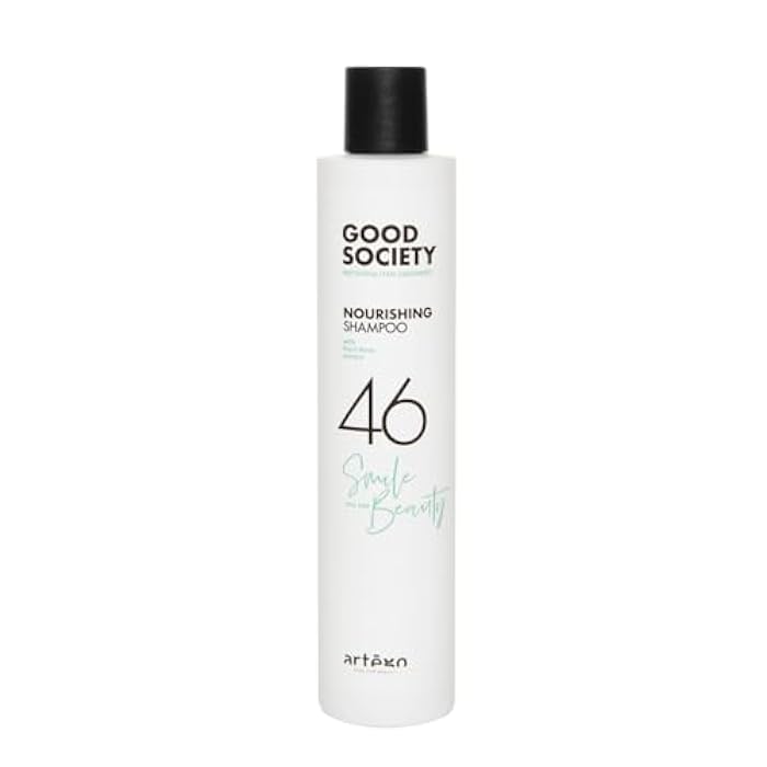 Artègo Good Society Nourishing Shampoo – Deep Moisture & Repair for Dry, Dull, Brittle Hair (8.5 oz)