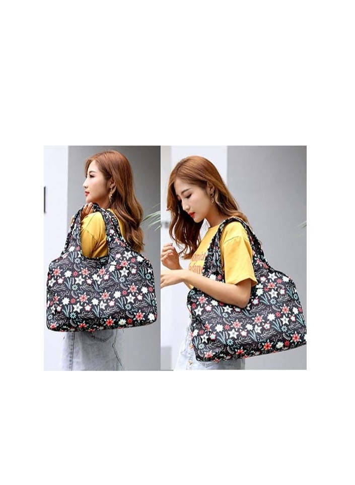 Multi Pocket Tote Shoulder Bag Multi-function Nylon Shoulder Handbag Travel Purse Bags For Women  - Image 3