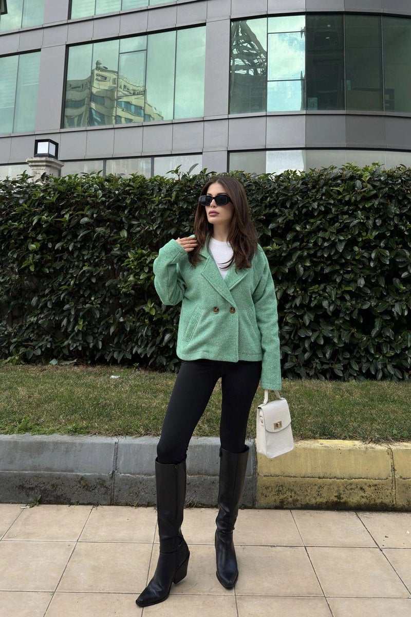 Weshaya Jacket Women Green - Image 2