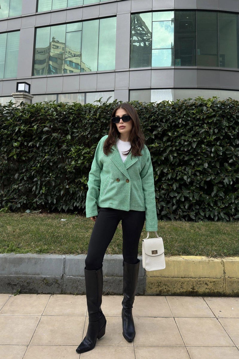 Weshaya Jacket Women Green - Image 4