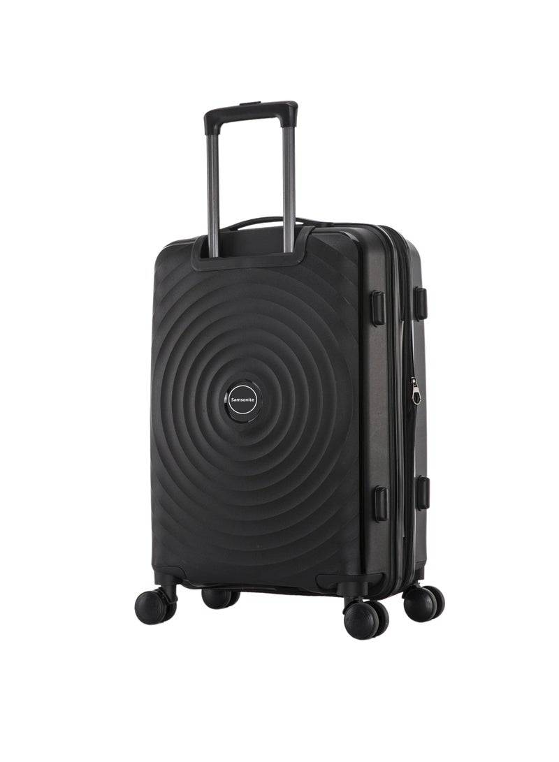 28-Inch Premium Travel Luggage - Sleek Black Design - Image 1
