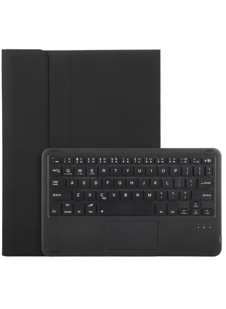TIGER Keyboard Case for iPad 10.9 Inch 10th Generation 2022 - Bluetooth Rechargeable Keyboard with Foldable Case, Trackpad, Pencil Slot, and Adjustable Kickstand – Black, Perfect for iPad 10 2022  - Image 4