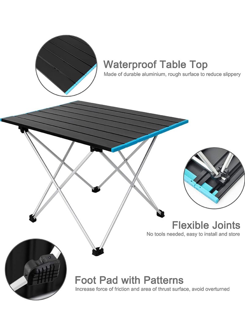 Portable Camping Table - Ultralight Small Folding Table with Aluminum Table Top and Carry Bag Beach Table for Outdoor Picnic BBQ Cooking Home Use - pzsku/ZBADB3207F42C4B7EE09AZ/45/_/1701683898/a5c9bf3d-5496-4078-ac1d-d616784a9177