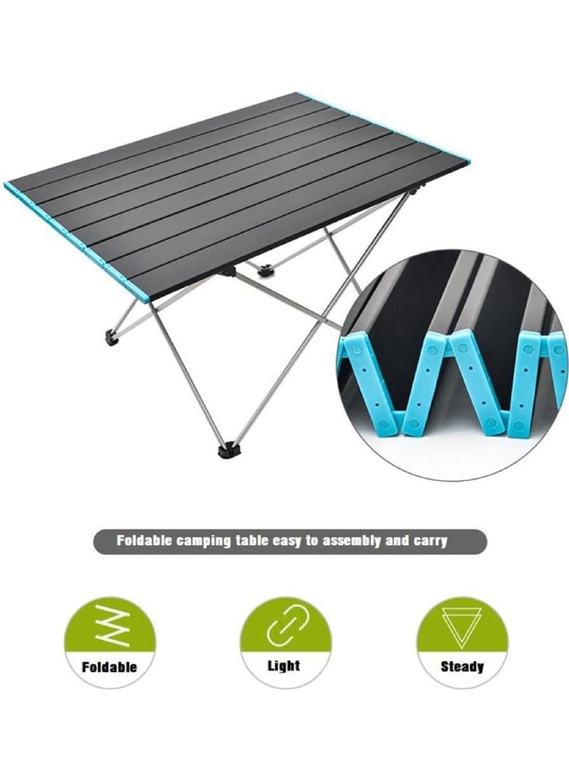 Portable Camping Table - Ultralight Small Folding Table with Aluminum Table Top and Carry Bag Beach Table for Outdoor Picnic BBQ Cooking Home Use - pzsku/ZBADB3207F42C4B7EE09AZ/45/_/1701683899/ac6b1244-7492-4744-b211-977cb4b5e876