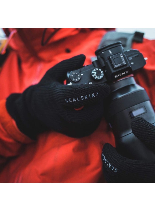 SEALSKINZ SEALSKINZ unisex Windproof All Weather Knitted Glove  - Image 2
