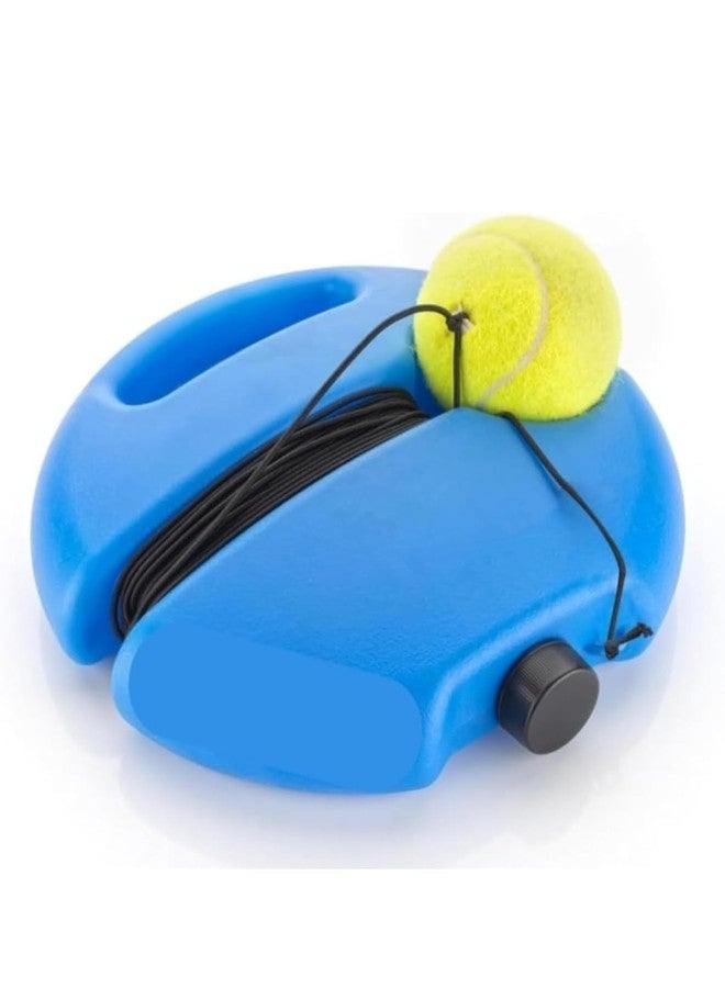 PHvilla Tennis Trainer Rebound Ball with String|Tennis Trainer Set|Self Tennis Practice Ball with String Cricket Trainer Rebound Ball with Rope Fill Sand or Water Pack of - Image 3