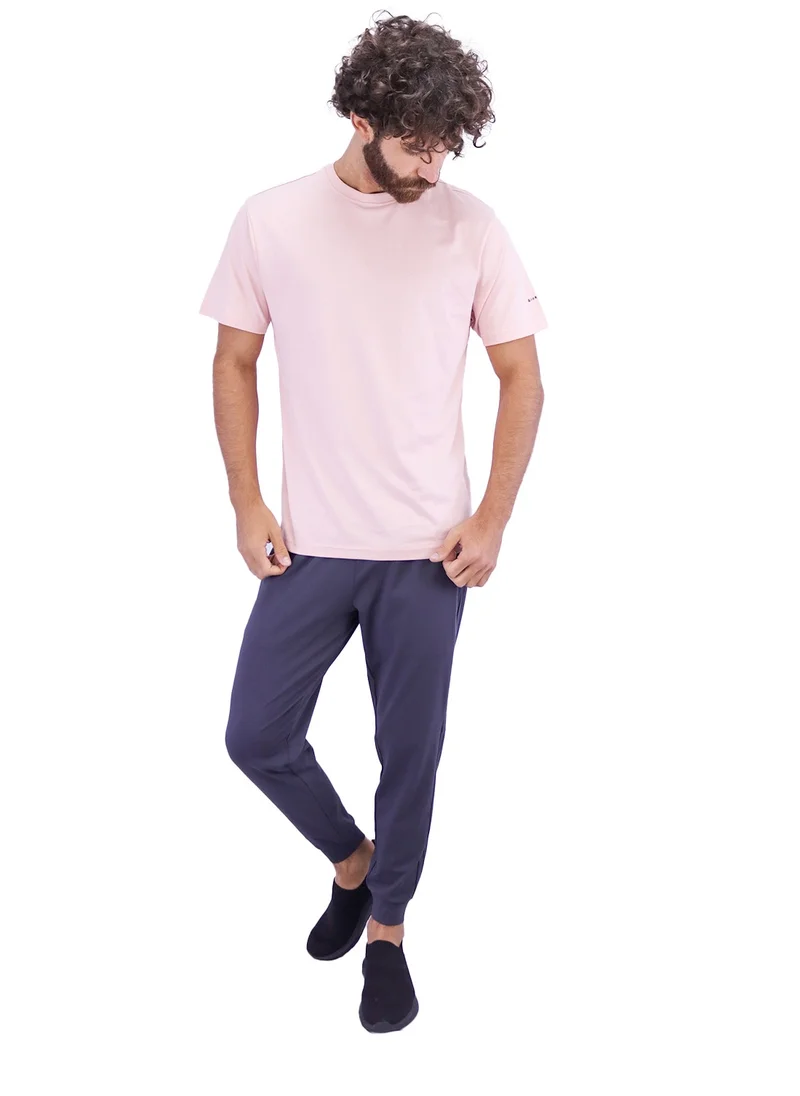 GIORDANO Men's Classic Tee - Pink