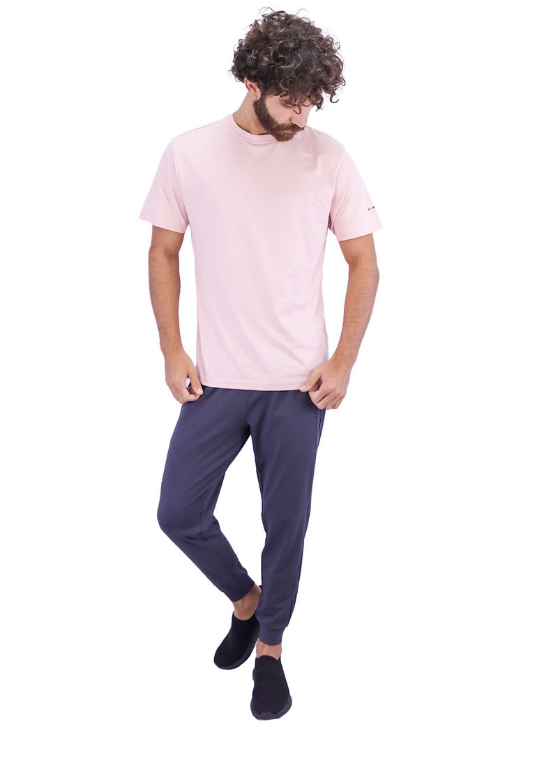 GIORDANO - Men's Classic Tee - Pink - Image 1