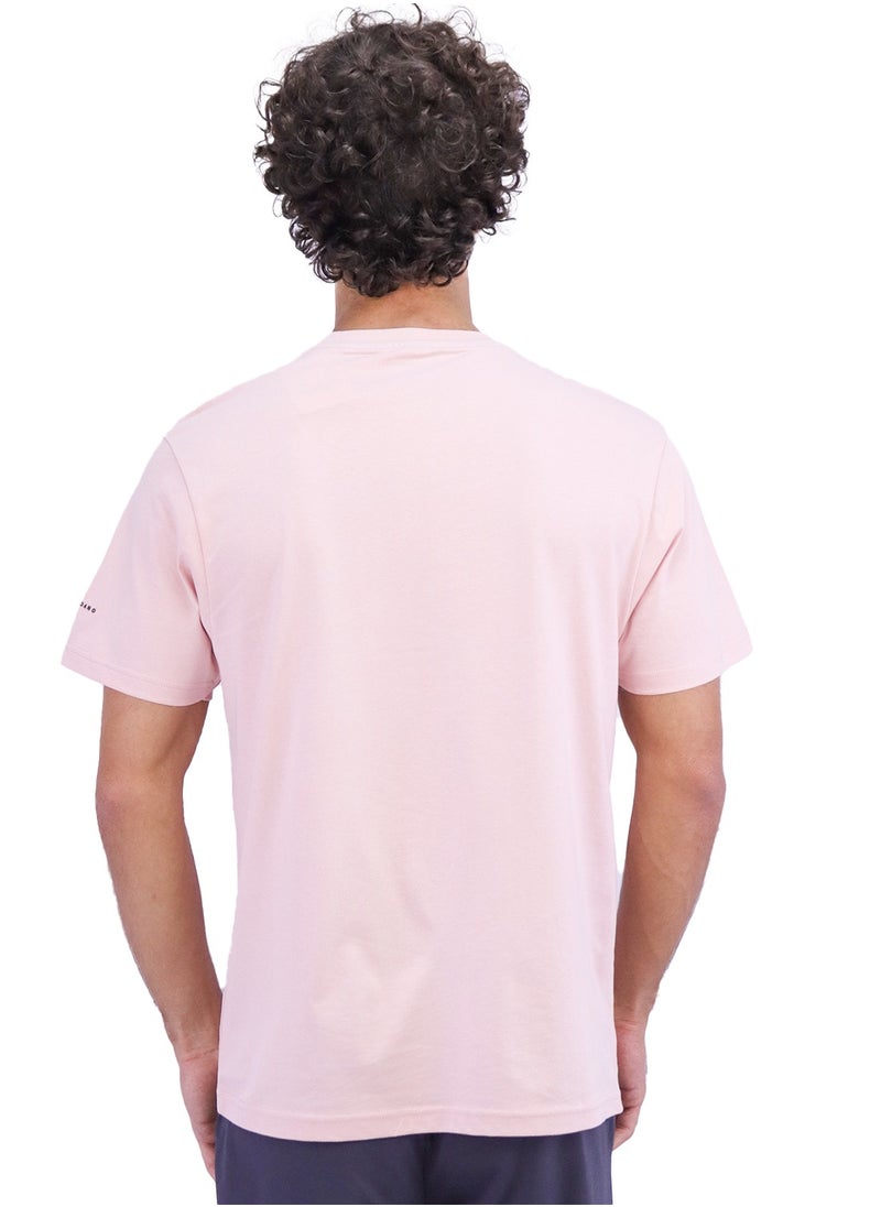 GIORDANO - Men's Classic Tee - Pink - Image 1
