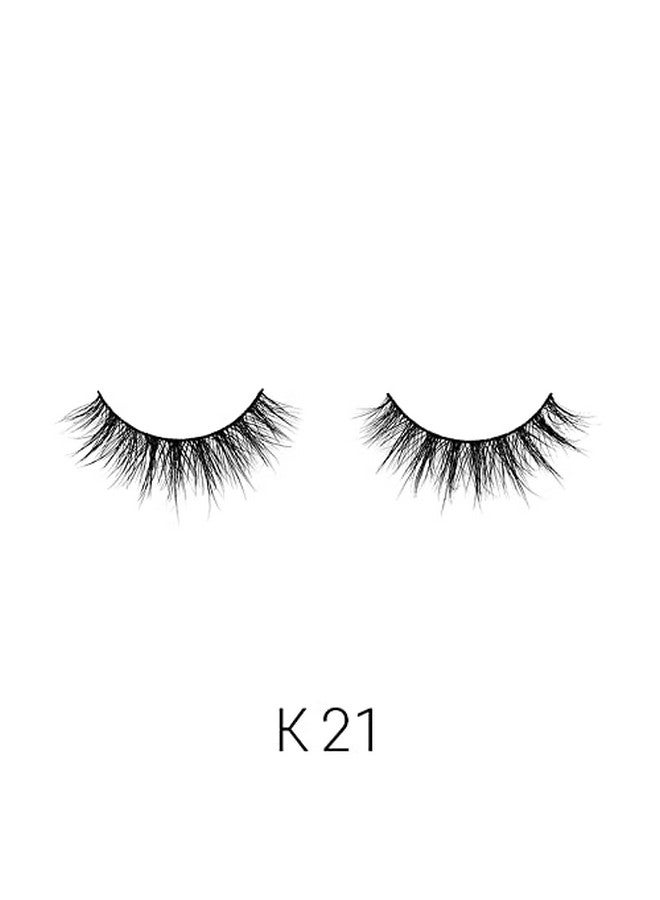 Laflare 3D 100% Real Mink Eyelashes, Luxurious Handmade, Light, Natural, Long Lasting, Easy To Apply False Lashes (K21) - Image 3