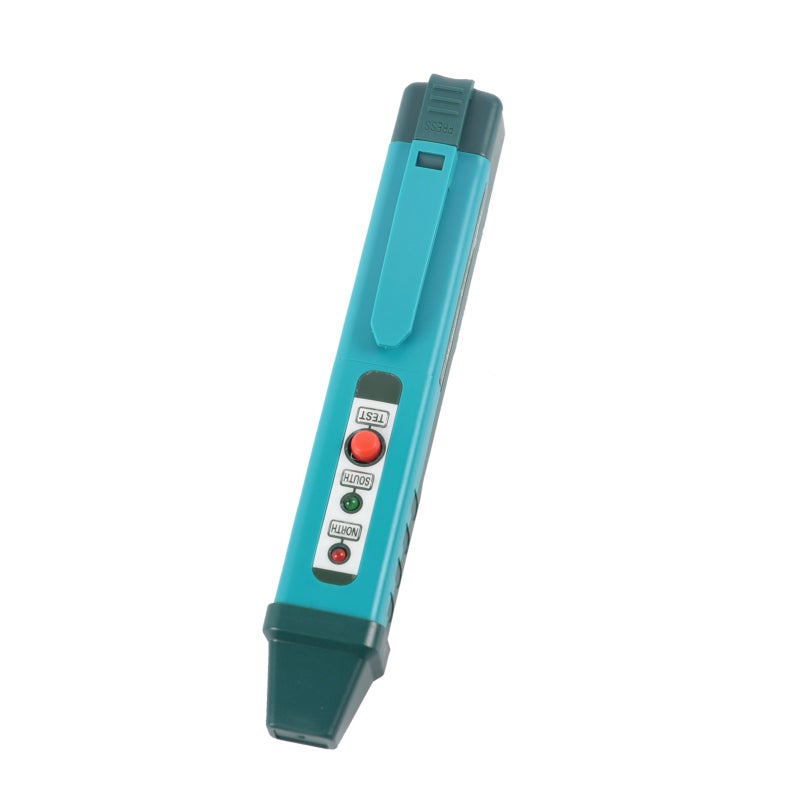 Magnetic Pole Pen Blue Mini Portable - One Button Operation Polarity Tester for Magnetic Field Polarity Identification, Professional Magnet Detection - Image 1