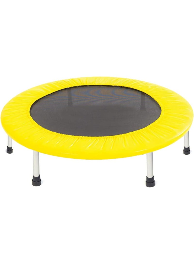 Funz Trampoline For Kids, 40-inch Toddler Trampoline, Bounce Jumping Bed Indoor and Outdoor Use - Image 1