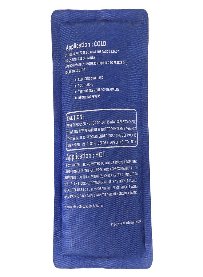 BS AMOR Gel Cold & Hot Packs 5x10 in, Reusable Warm or Ice Packs for Injuries, Hip, Shoulder, Knee, Back Pain - Hot & Cold Compress for Swelling, Bruises, Surgery - Image 2