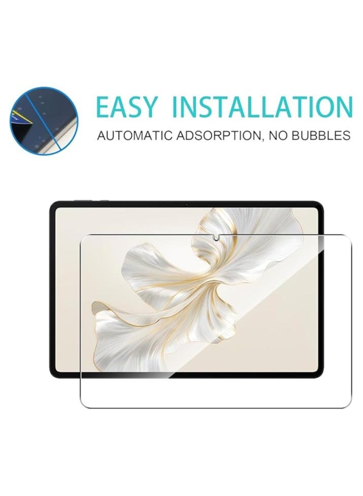 erorex [2-Pack] 9H Hardness Screen Protector for Honor Pad 9 12.1 inch 2024, HD Clear, Easy to Install, Anti-scratch Bubble Free Tempered Glass - Image 5