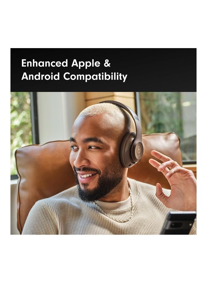 beats New 2023 Studio Pro Wireless Over-Ear Headphones With Noise Cancellation Deep Brown - Image 5