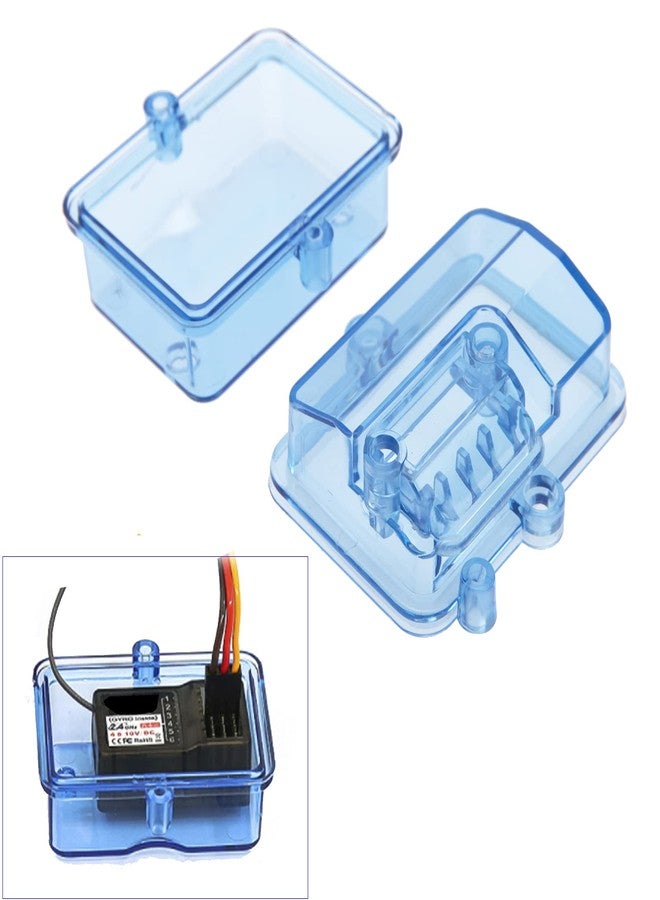 Share Goo حافظة واقية لمستقبل ShareGoo مقاومة للماء وغبار ESC صندوق شفاف متوافق مع Traxxas TRX-4 Huanqi727 1/10 سيارة زاحفة RC - Image 3