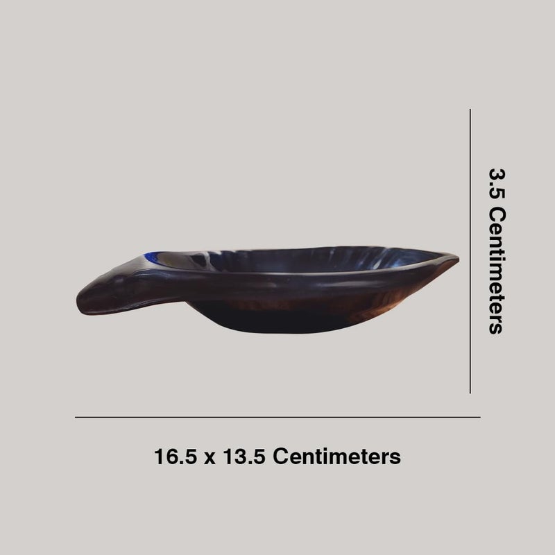 Swift International Shankh Chat Plate, Perfect for Serving an Array of Snacks, chaat, and appetizers. Set of 6 - Image 4