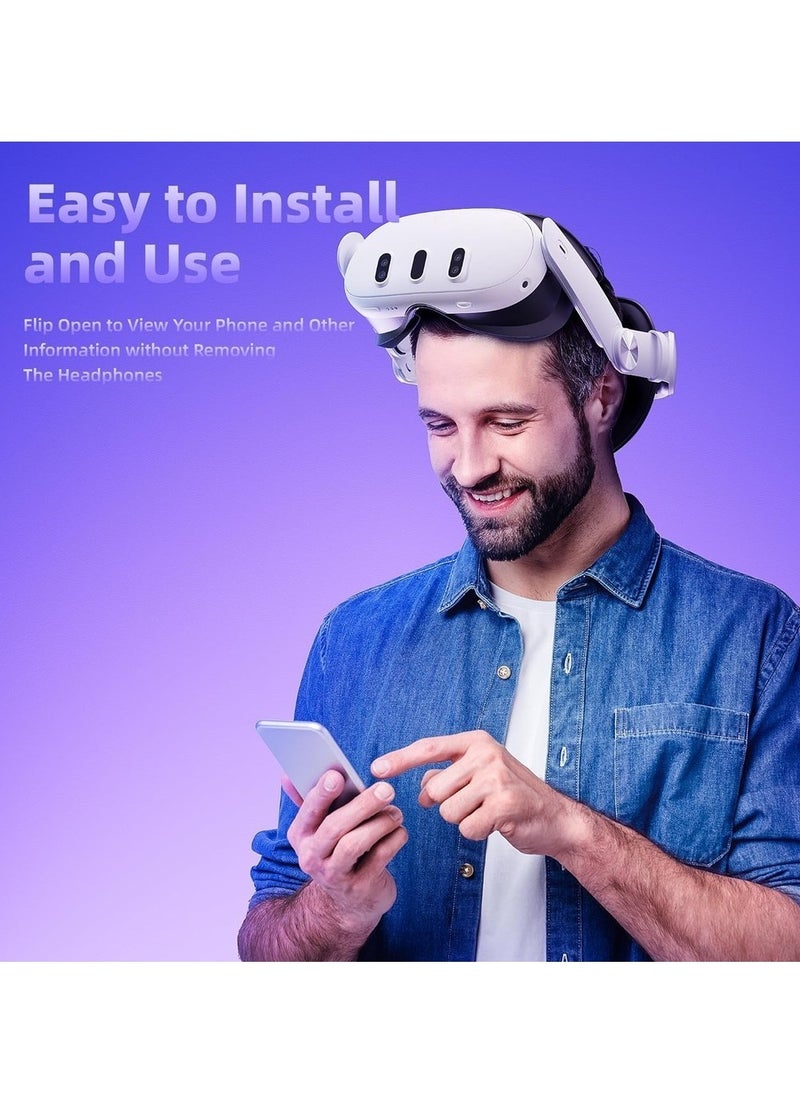 Generic - Head Strap For Meta Comfort Adjustable Elite Strap Replacement For Pressure-Free Soft Cushion VR Headset Accessories For Enhanced Comfort Support - Image 1