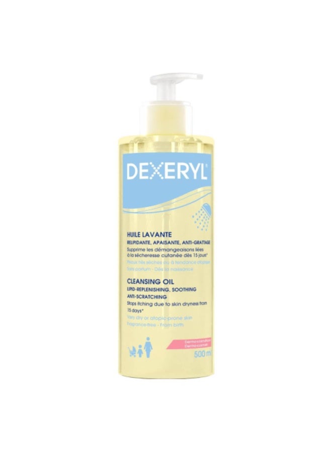 Dexeryl Cleansing Oil Promotional Packaging 500ml - Image 1