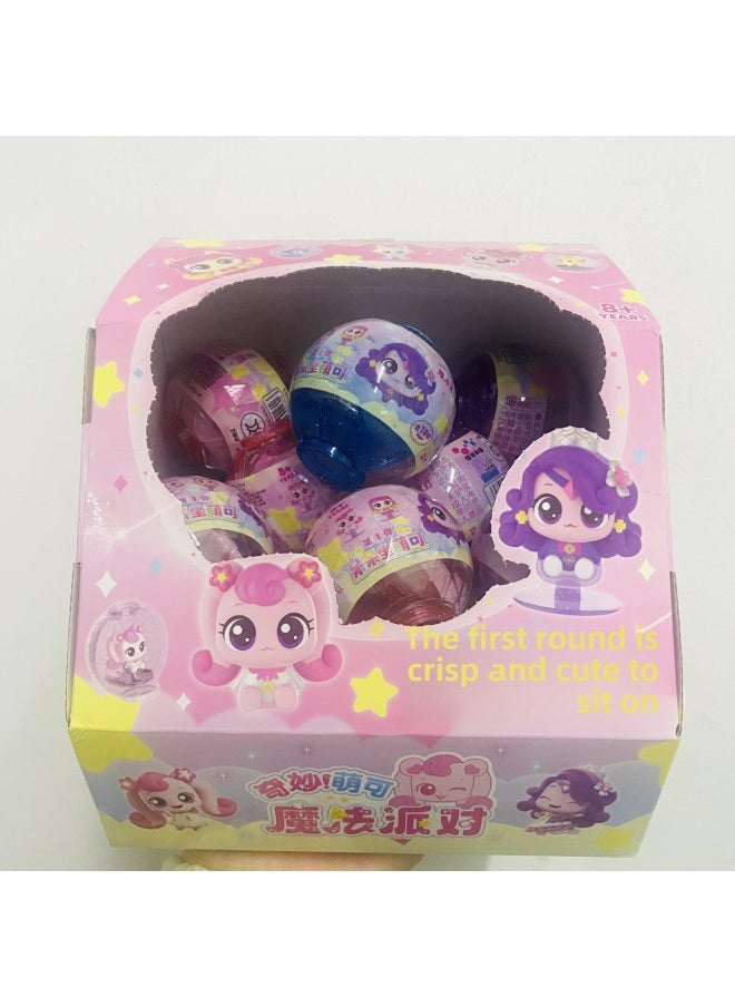 null - S4 Wonderful Moe Magic Sweetheart Series Sweetheart Box Love Moe Interactive Gift Children's Toys-Color:Mj- 690101 ——slow Sit Cute (first Bomb) [18 Non-repeating Models In One Display Box] - Image 1