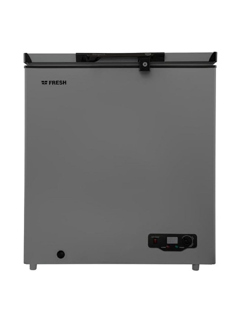 فريش فريزر افقي من فريش fdf-270 t - فضي