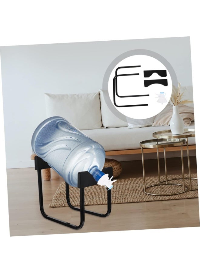 Stainless Steel 3-5 Gallon Water Jug Stand and Dispenser Valve, Rust-Resistant Non Slip Water Stand with BPA Free Fast Flow Water Spout Fits Both 52mm and 55mm Bottles - Image 2