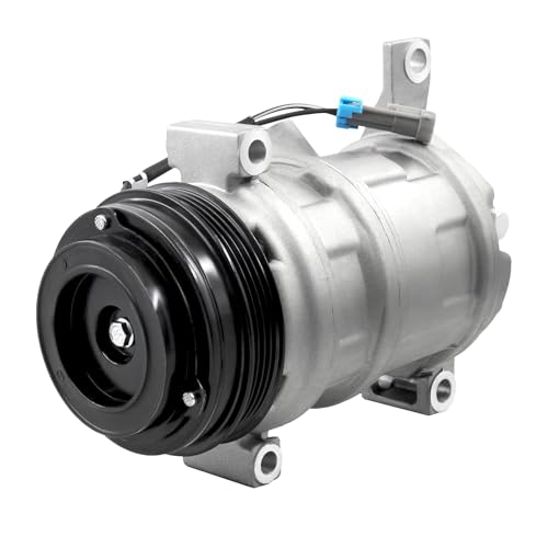 AC Compressor Compatible with Yukon 2000 2001 2002 2003 2004 2005 2006 2007 2008 2009 2010 2011 2012 2013 2014 48L 53L 60L 62L V8 Replace 15068853 15068854 15081861 15100337 15100338 10364873