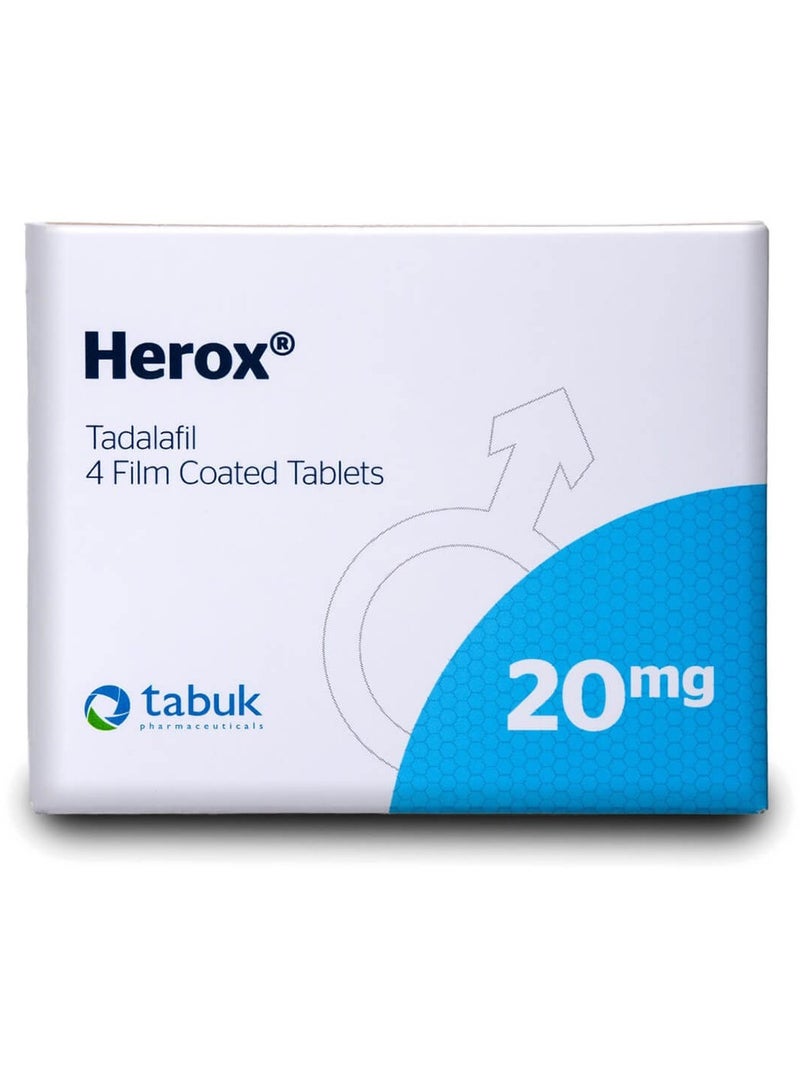 Tabuk Herox Tablet 20 mg 4 Tablets - Image 2