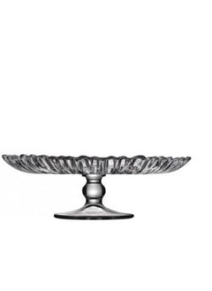 Pasabache Pasabahce Footed Serving Cake Plate 31.5cm- Aroura- Turkey Made  - Image 4