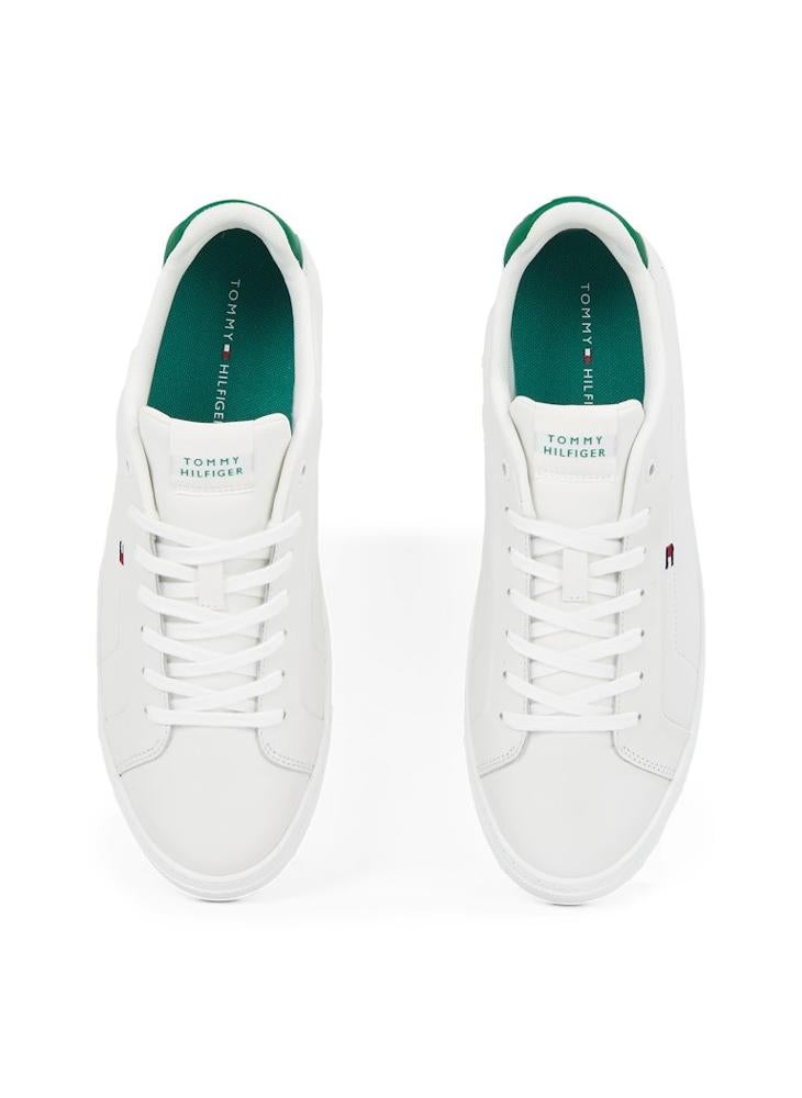 ICON COURT LEATHER TRAINERS