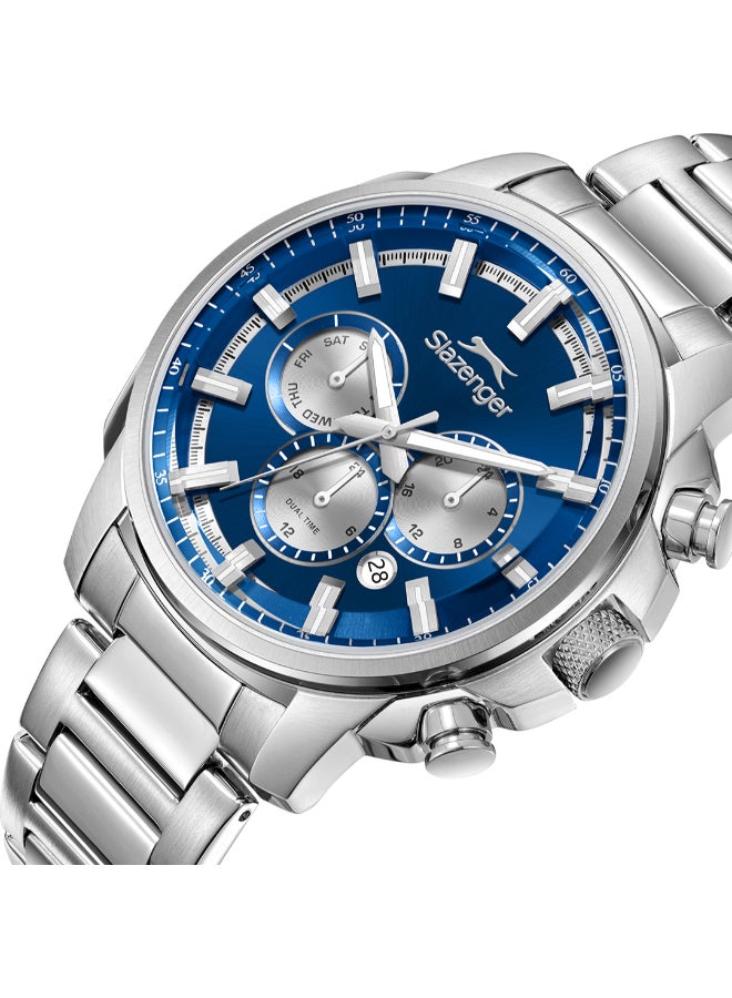 Slazenger Men's Metal Multi Function Watch SL.9.2479.2.02 - 43 mm  - Image 5