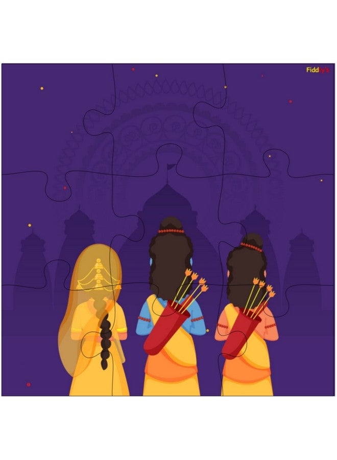 Fiddlys Wood Jigsaw Puzzles for Kids & Children -9 Pieces Age 3+ (Diwali Gift Pack of 4) - Image 5
