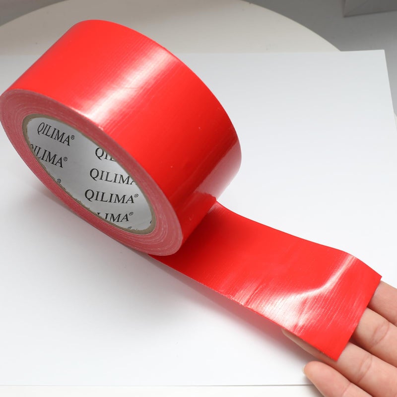 QILIMA 5-Pack Red Duct Tape, Professional Grade Duct Tape for Photographers,Industrial, Professional Use, 2 Inch X 30 Yards - Image 4